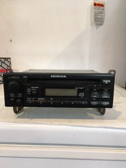Honda Odyssey stereo
