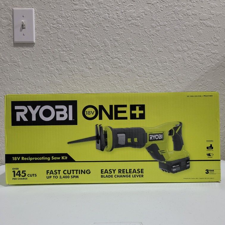 Ryobi One+ 18V Reciprocating Saw