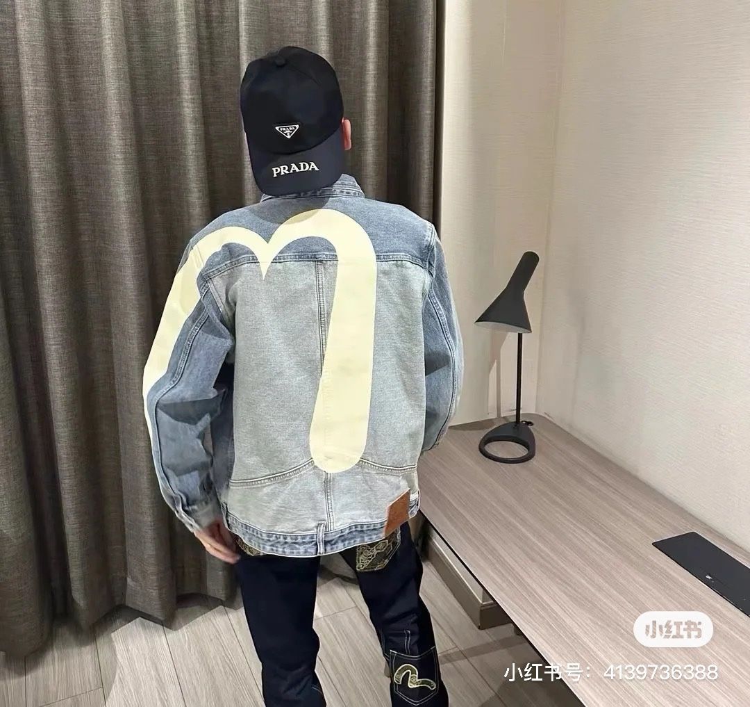 Evisu Classic Denim Jacket Size L