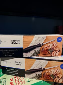 Mainstays Electric Carving Knife - NEW