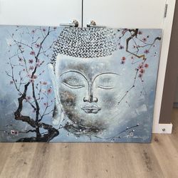 Large Buddha Painting Rare
