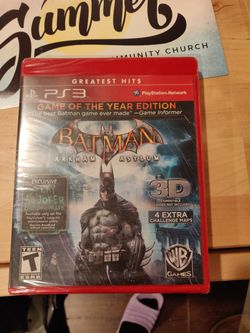 Batman PS3 Game