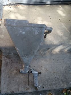 Drywall plaster gun