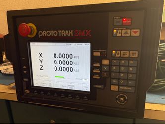 Proto trak cnc smx control pendant