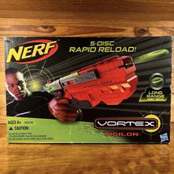 Hasbro NERF Vortex Vigilon 5-Disc Rapid Reload Nerf Gun