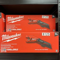Milwaukee M12 Cordless Copper Tubing Cutter