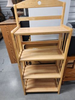Folding , stackable bookcase