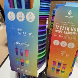 Manna Cold And Hot Cups Brand New