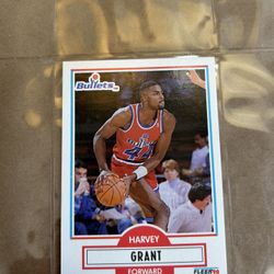 Harvey Grant Trading Card