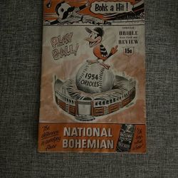 Official Orioles, Scorecard And Review