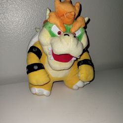 Nintendo Super Mario Bowser 10" Plush Stuffed Toy 2017 All Star Collection