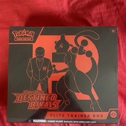Pokemon Destined Rivals ETB