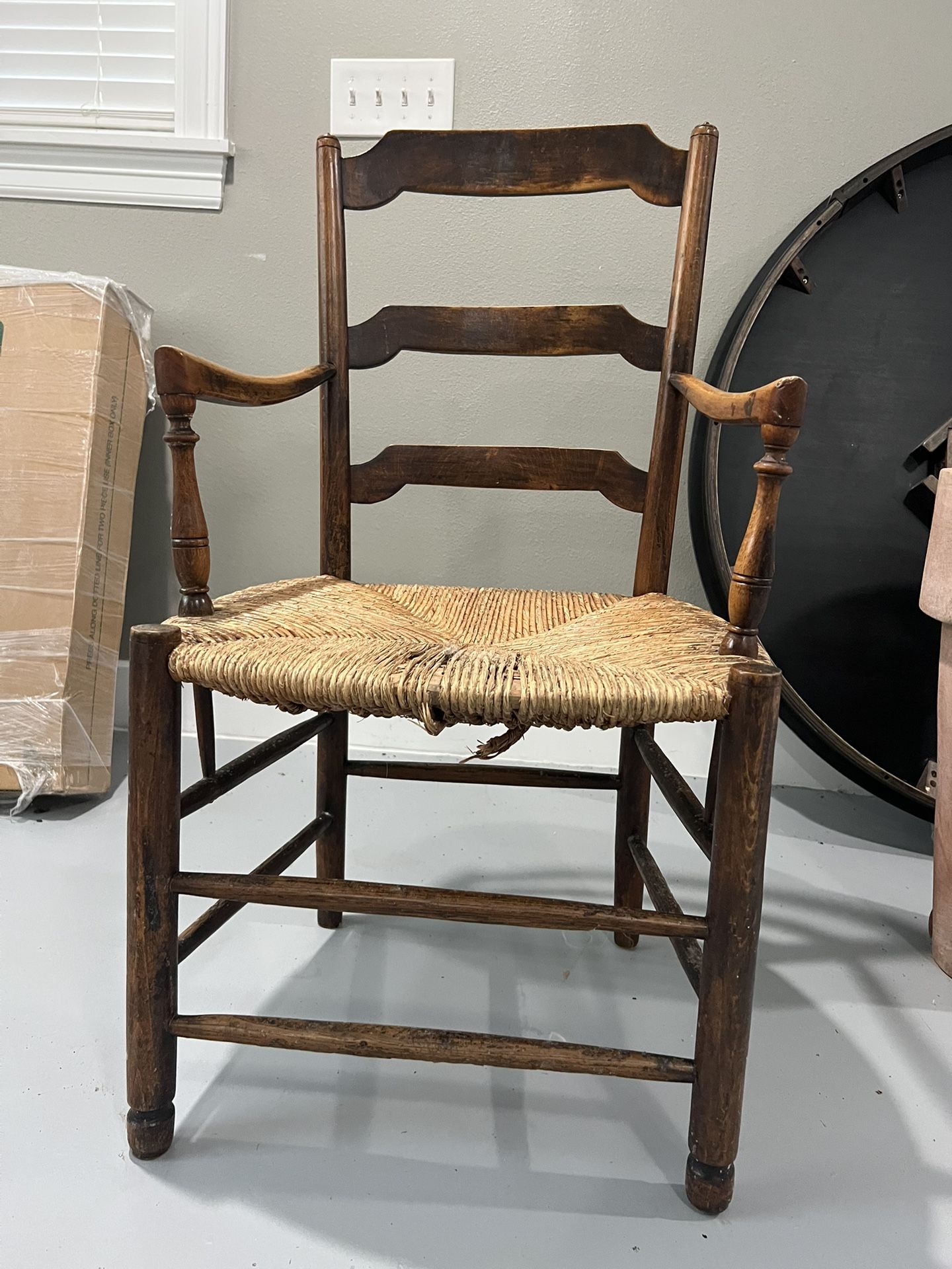 Antique Woven Chair