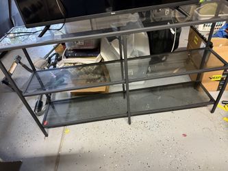 Metal And Glass - TV Stand