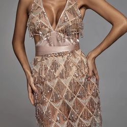 Sequin Dress M