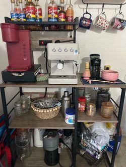 Coffee bar / kitchen storage