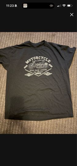 MENS XL T SHIRT MOTORCYCLE
