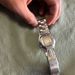 Bulova Automatic Watch (21 Jewels) – Stainless Steel – Day/Date – Runs Great
