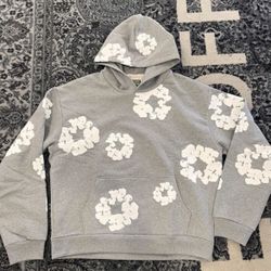 Grey Denim Tears Hoodie