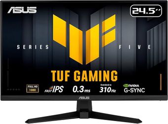 ASUS TUF Gaming Series 5 24.5” 1080P Monitor (VG259QMR5A) - Fast-IPS, 310Hz, 0.3ms, G-SYNC Compatible