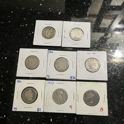 X8 Old Silver Quarters