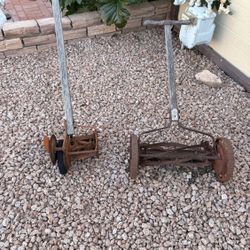 Antique Lawn Mower & Edger