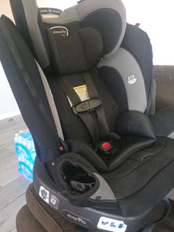 Evenflo Convertible Car Seat Black Gray