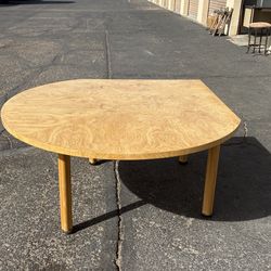 Nice Real Wood Corner Table-$25