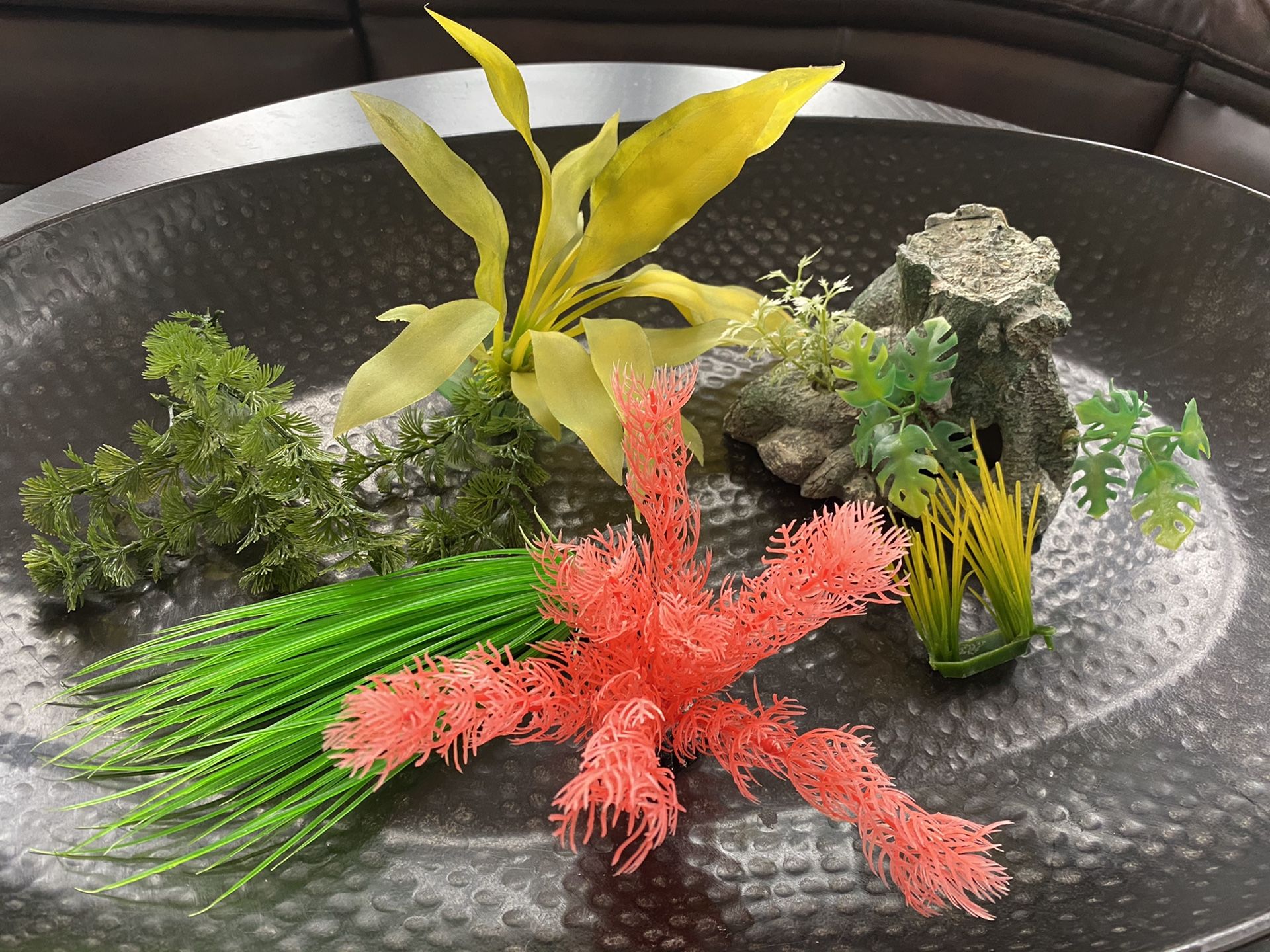 Plants for aquarium set of 7