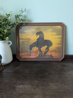 Vintage original framed  PRINT