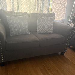 loveseat and sofa set For Sale 