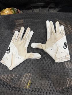 Grip Boost Football Gloves - Solid Stealth 6.0 Boost Plus Sticky Technology - Youth LARGE Football Gloves for Wide Receiver - Boys Size LARGE YOUTH AG