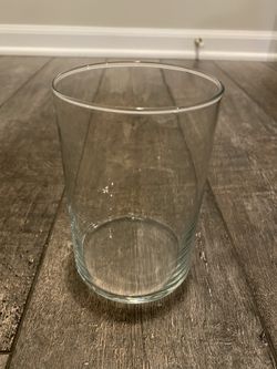 Vase Cylinder Flowers Decor