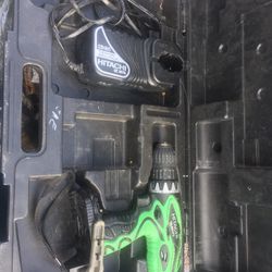 Hibachi Drill And Charger In Karrie Case Only $35