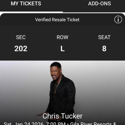 Chris Tucker Tixkets 