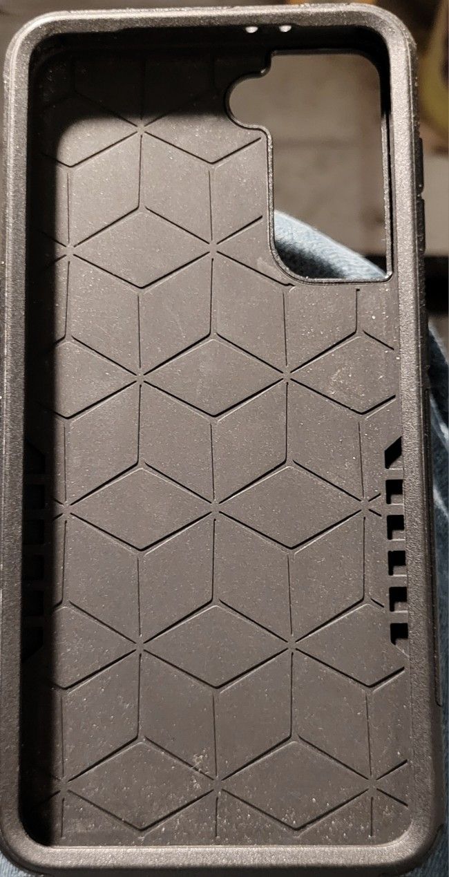 Samsung S21 Rugged Black Acrylic Phone Case
