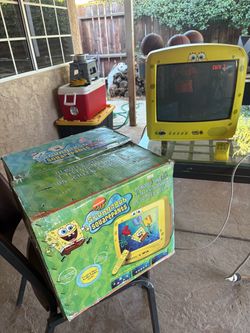 SpongeBob tv crt 13 inch in box