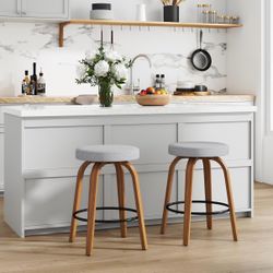 GREHOME Swivel Bar Stools