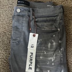 Purple Jeans Size 32