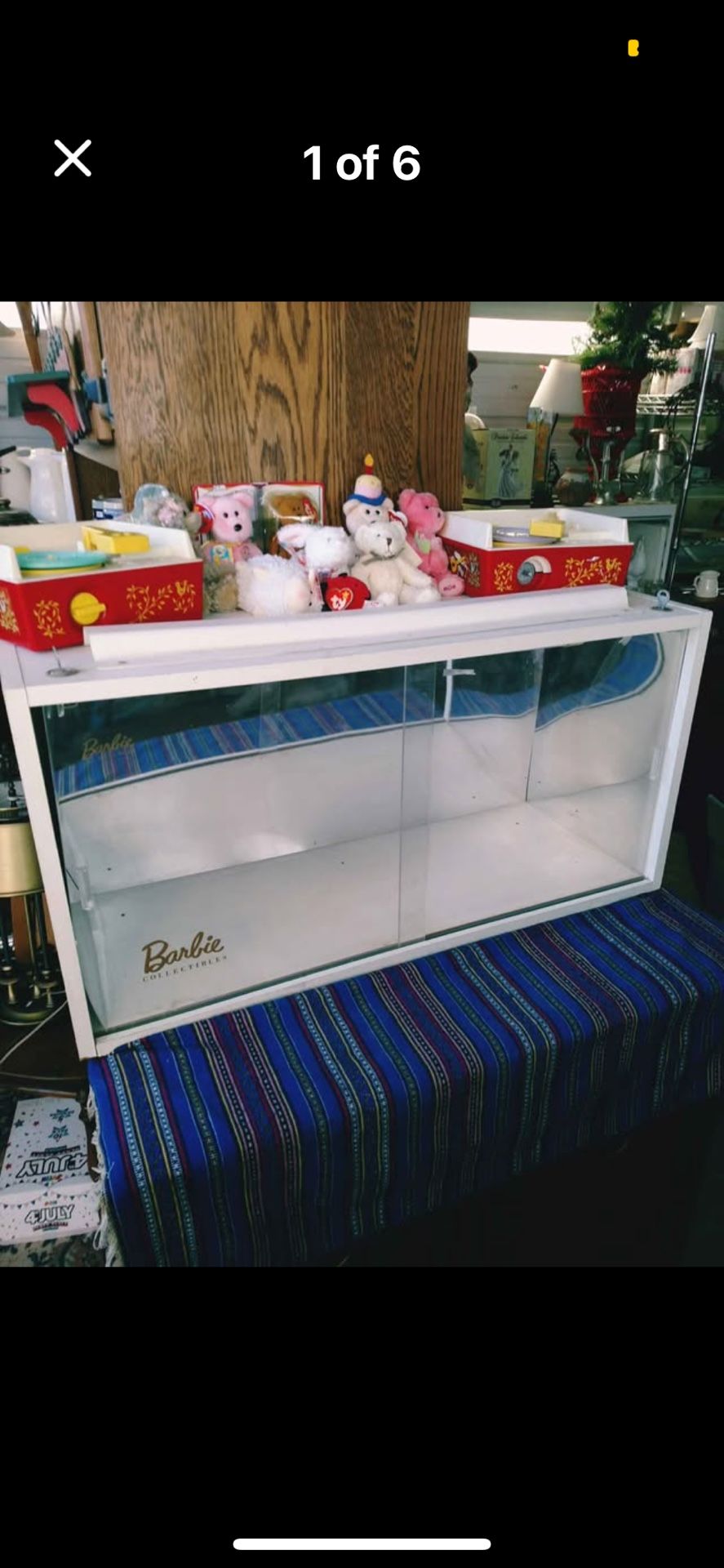 Vintage Barbie Collectibles Display case $40 • IN STOCK • RIO RANCHO, NM