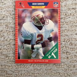 1989 Pro Set Deion Sanders