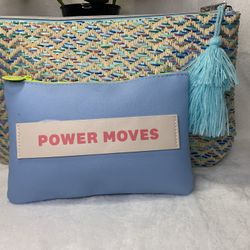 2 ASSORTED MAKE UP BAGS 