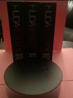 Huda Beauty #FauxFilter Skin Finish Foundation Stick x3