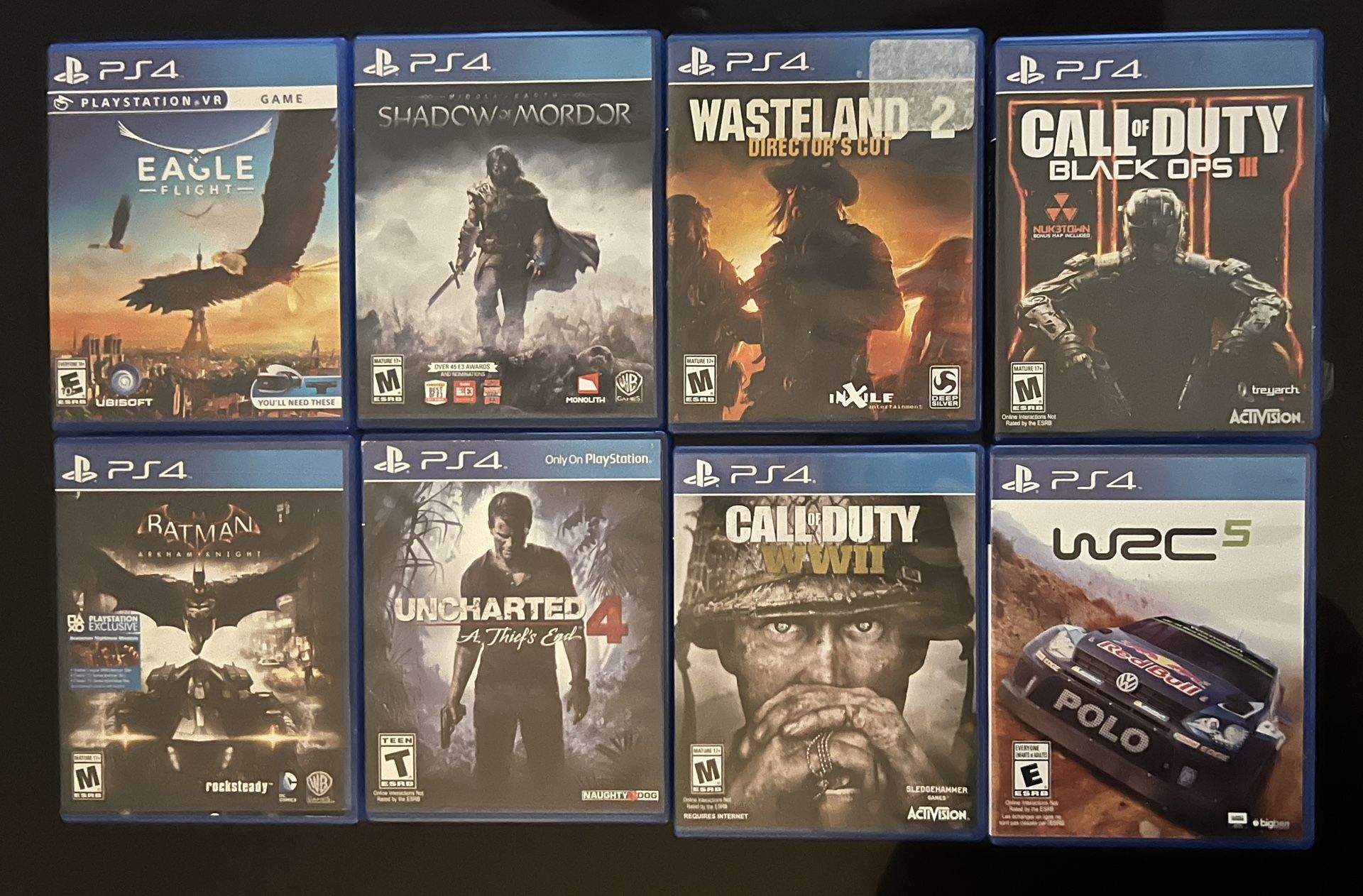 PlayStation 4 Game Lot 2