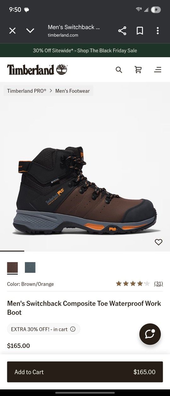 Timberland Pro Switchback