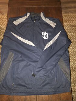 XL Padres windbreaker