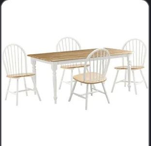 Farmhouse Dining Table and Chairs