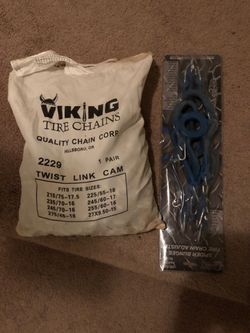 Tire Chains- Viking Tire Chains with adjusters