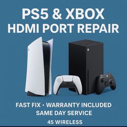 HDMI Port Repair - PS5/Xbox And More