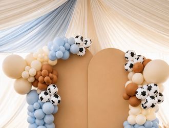 Balloons and backdrops